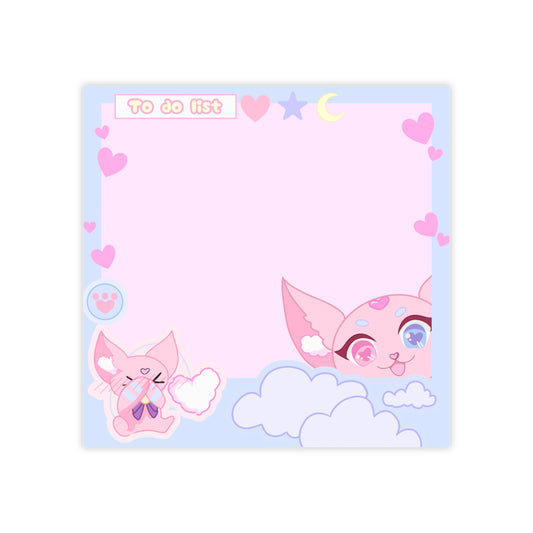 Nighty Neko Mascot Notepads