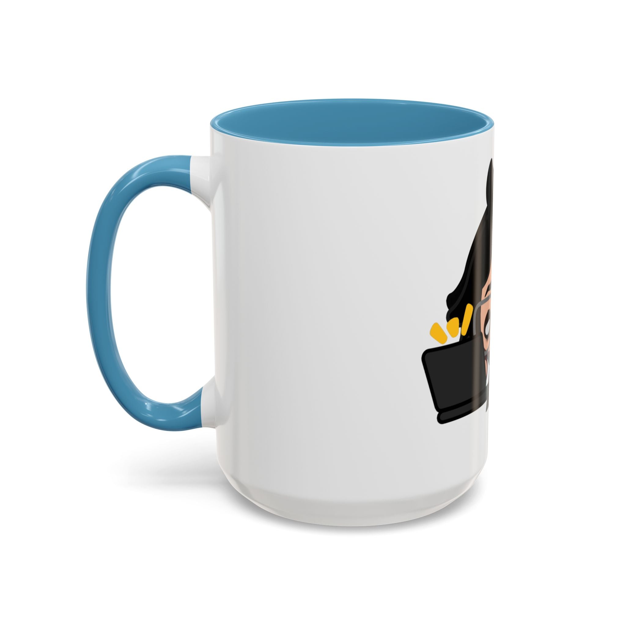 RyoPlaying "Exhausted" Accent Mug