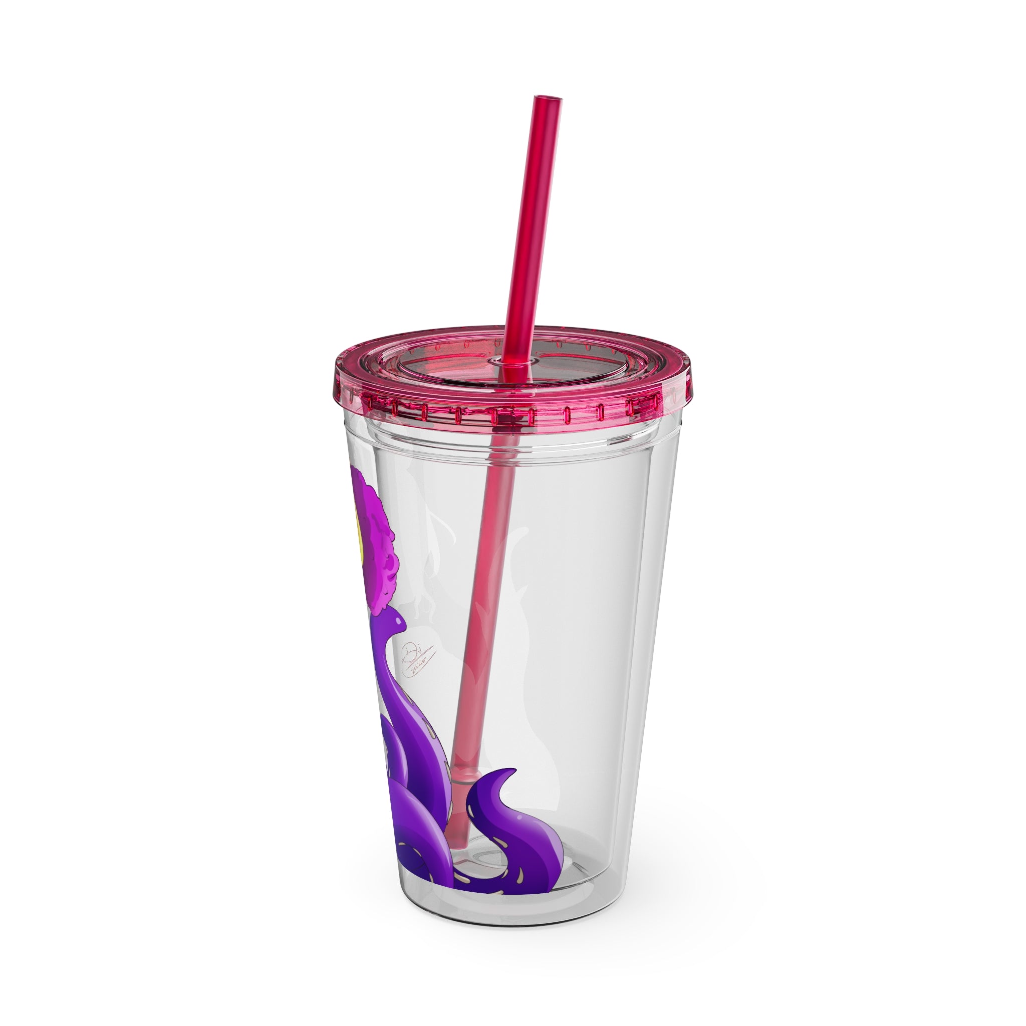ThirsTeeWitch "Tentacle" Acrylic Tumbler