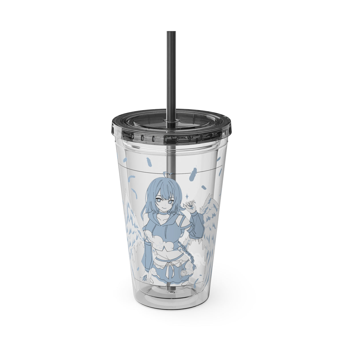 SnowyYuma "Fallen Feathers" Tumbler