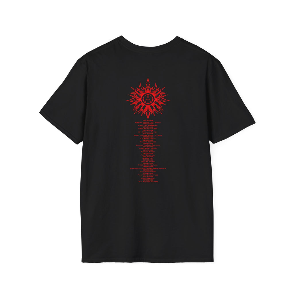 PixieDae Red Metal TShirt