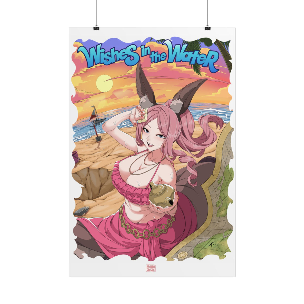 Detective Dandelion "Wishes in the Water" Poster