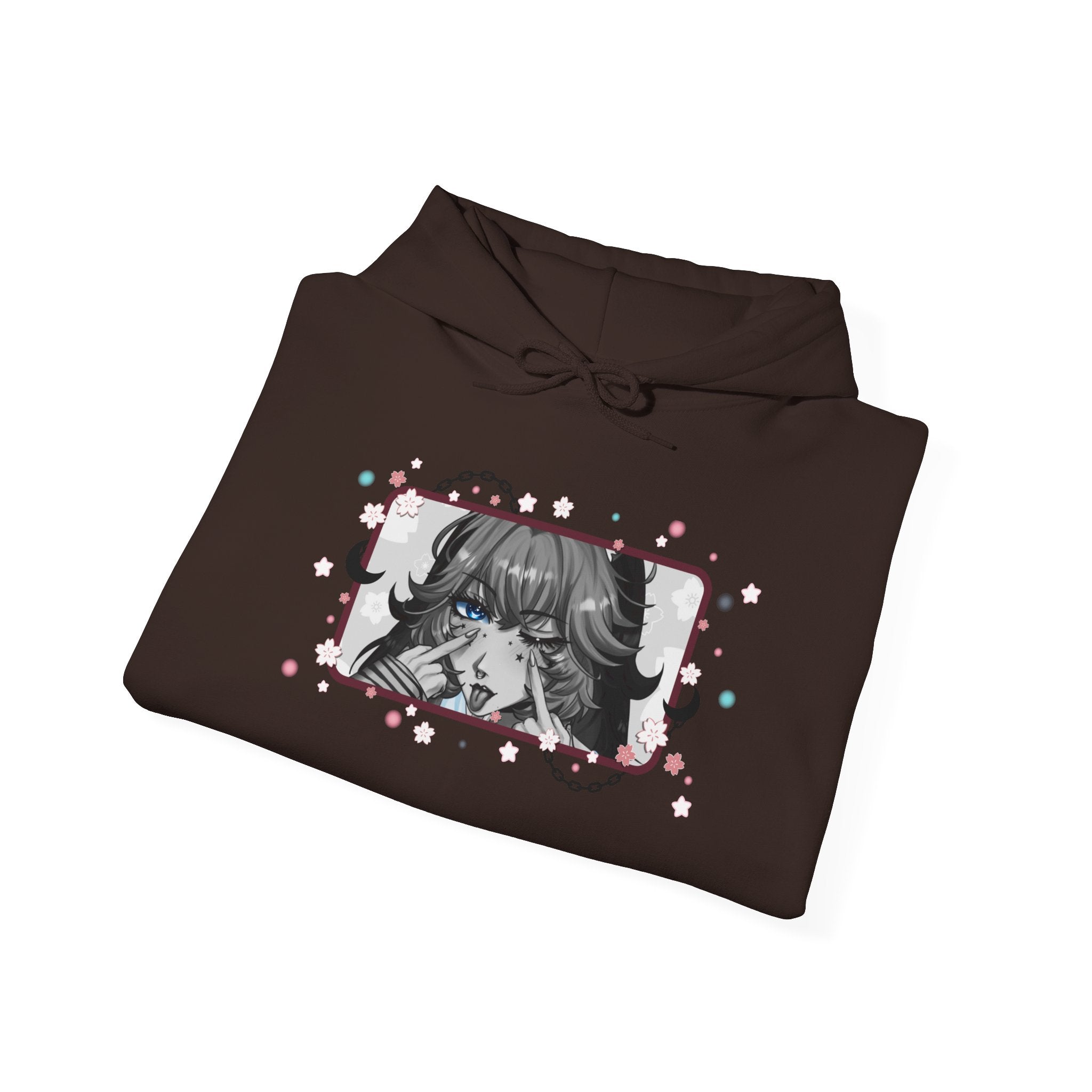 Solace Plum BW "Blep" Designer Hoodie