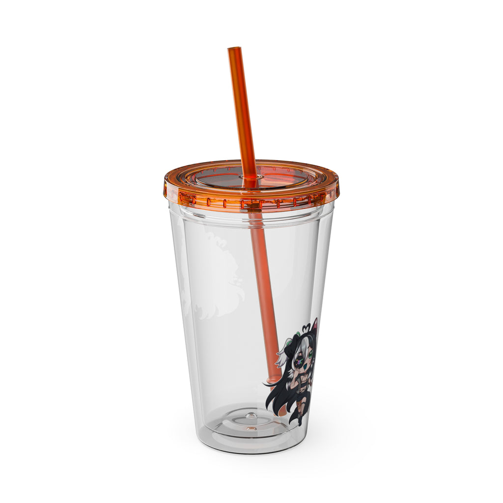 dognamedKats "Chibi Friends" Acrylic Tumbler