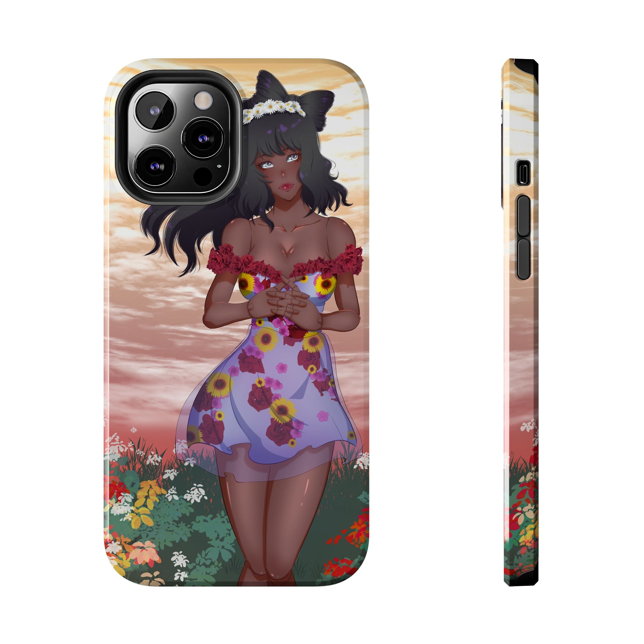Vinnia Valentine "Rose Graden" Tough Phone Case