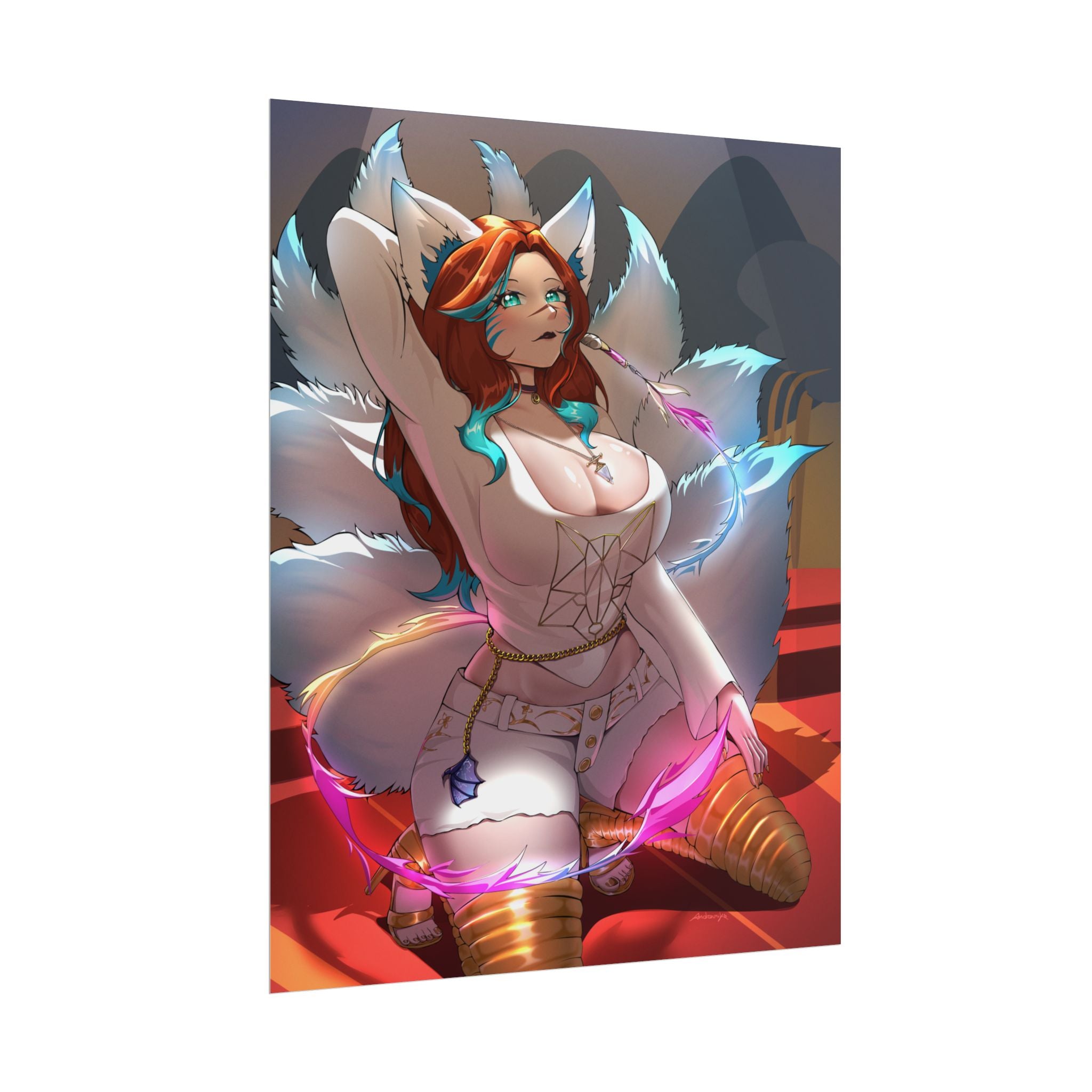 Luna Fujimaru "Radiant Vixen" Poster