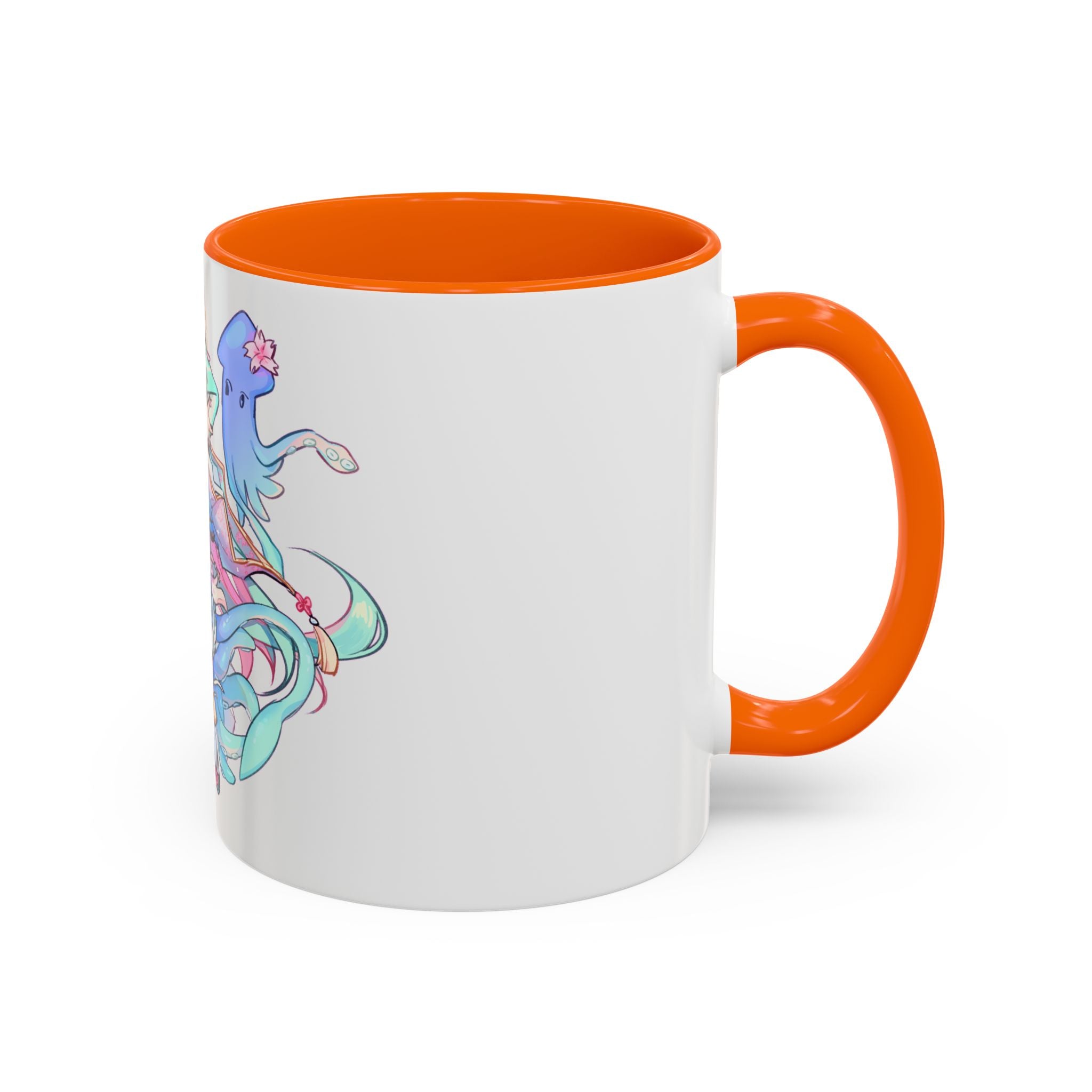 Eggie Weggie "Squid Friends" Accent Mug