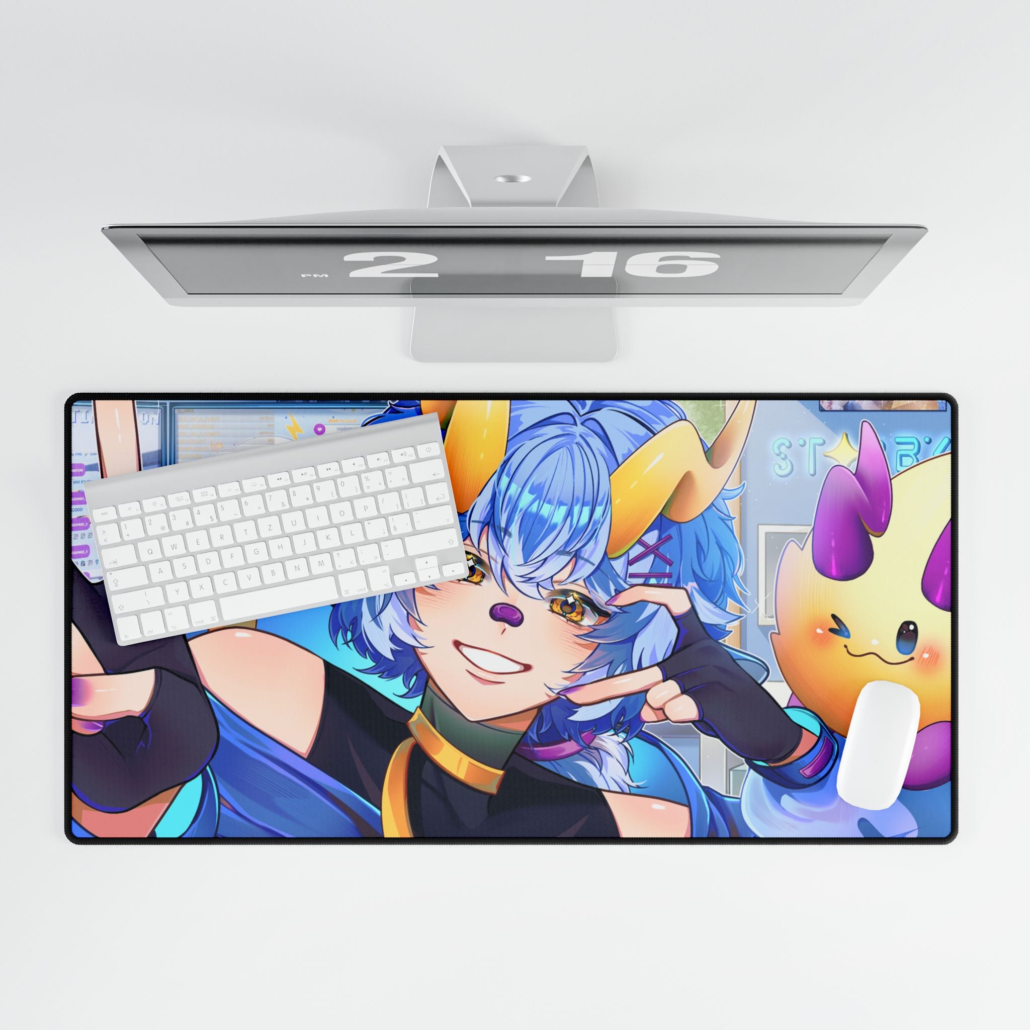 Zachibee "Cheesin'" XL Plus Deskmat