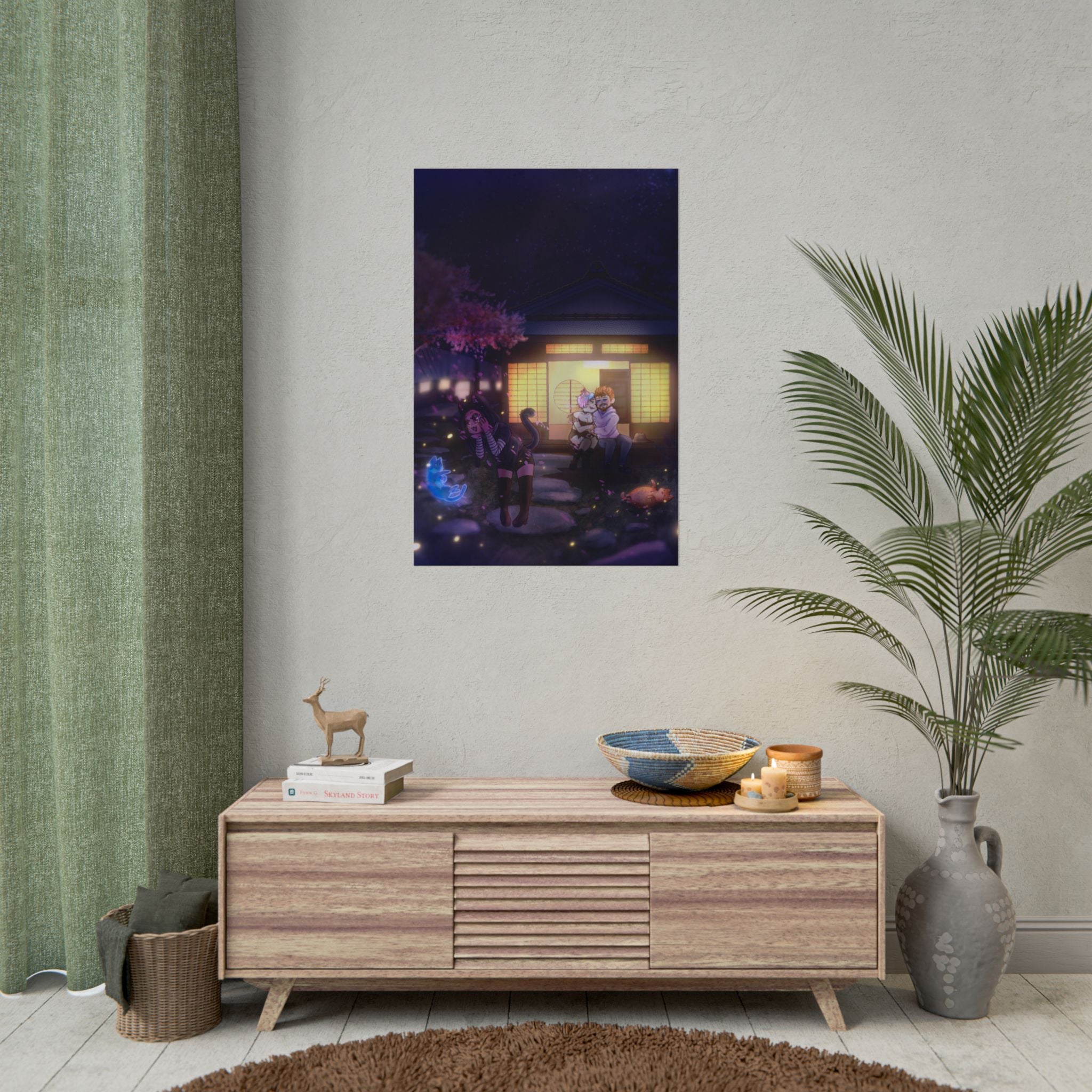 Firejemz "Cozy Night" Poster