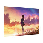 LunarNovaa "Petals at Dusk" Poster