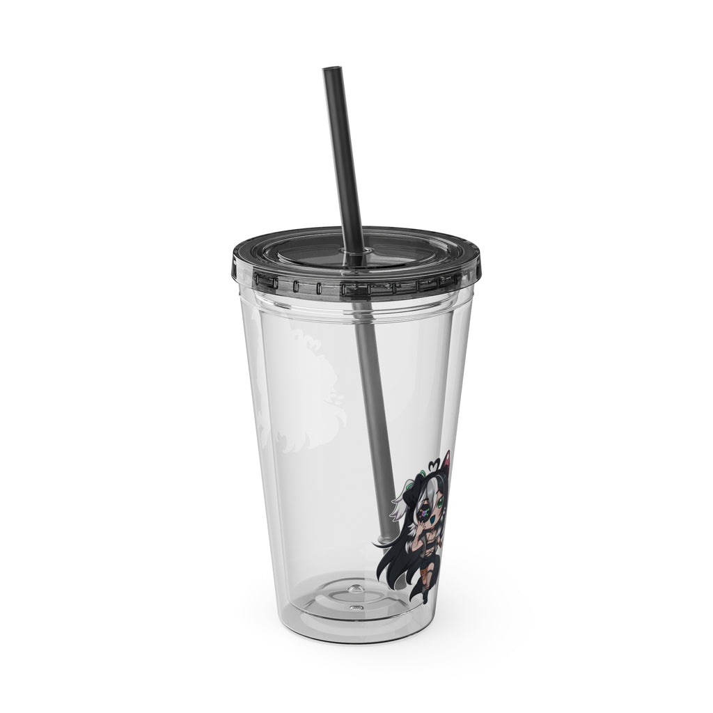 dognamedKats "Chibi Friends" Acrylic Tumbler