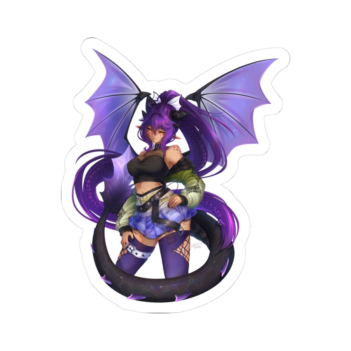 MajoraDragoon "Pose" Sticker