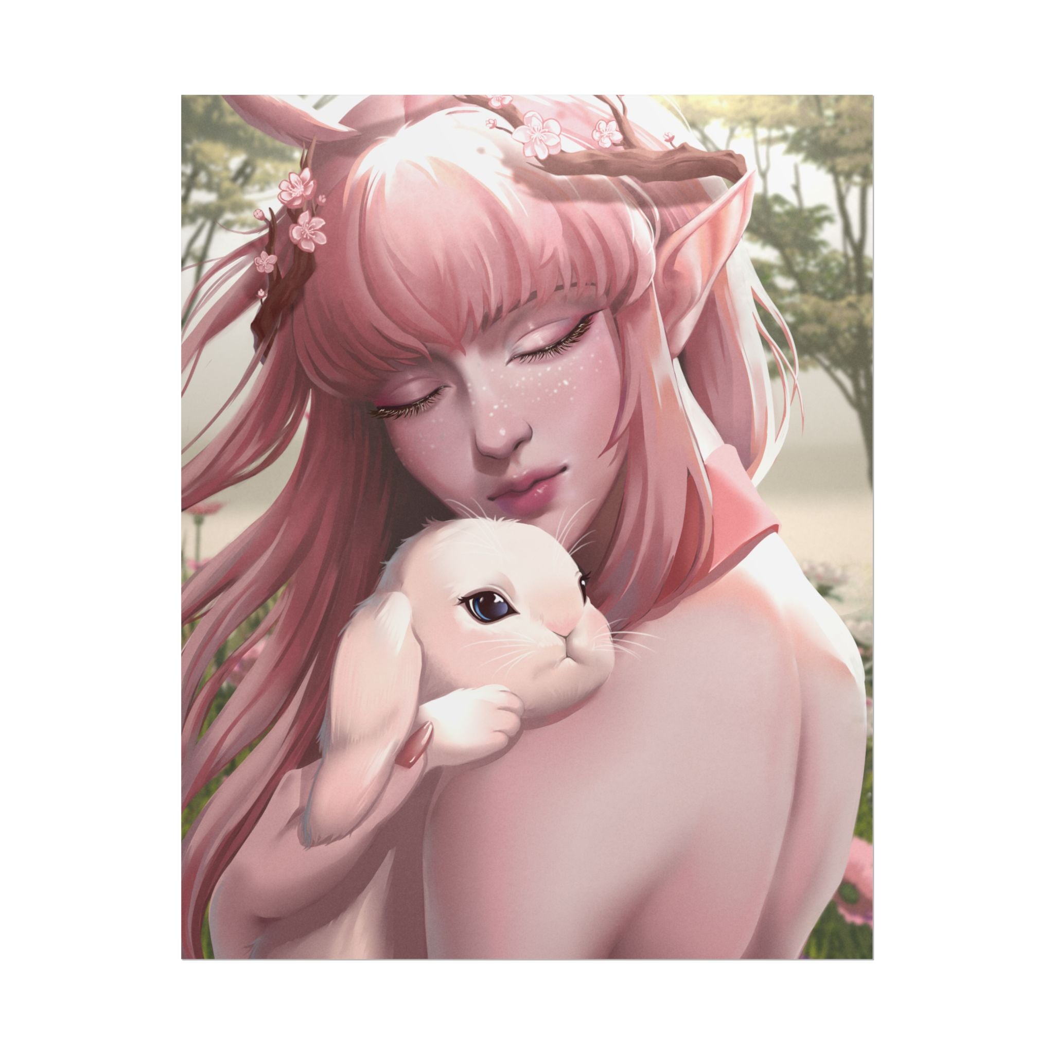 PrimRosalie "Gentle Embrace" Poster