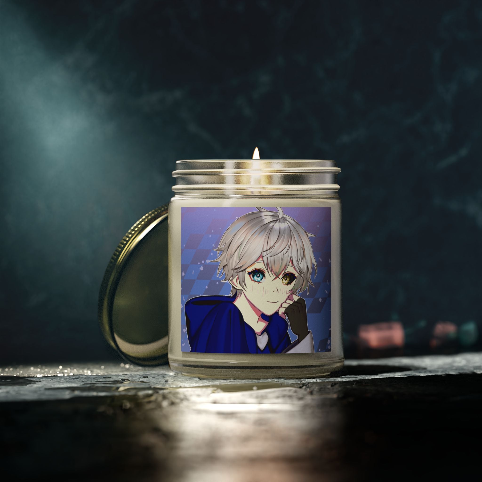 Azure “Staring” Scented Candle