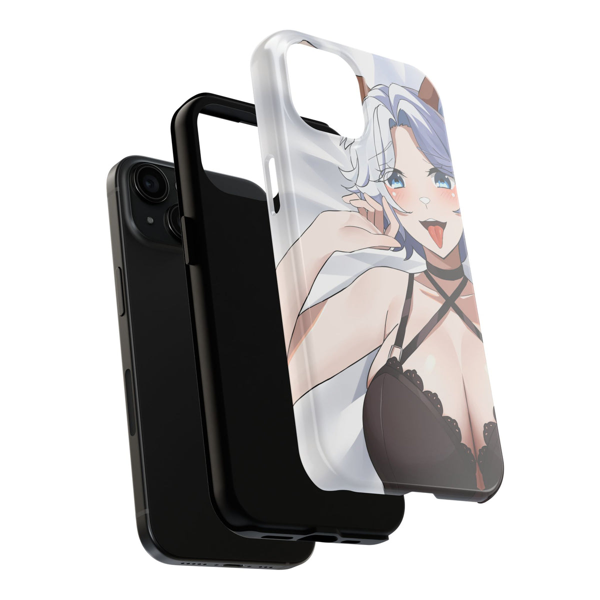 hauntedcorgi "Tongue Out" Phone Case