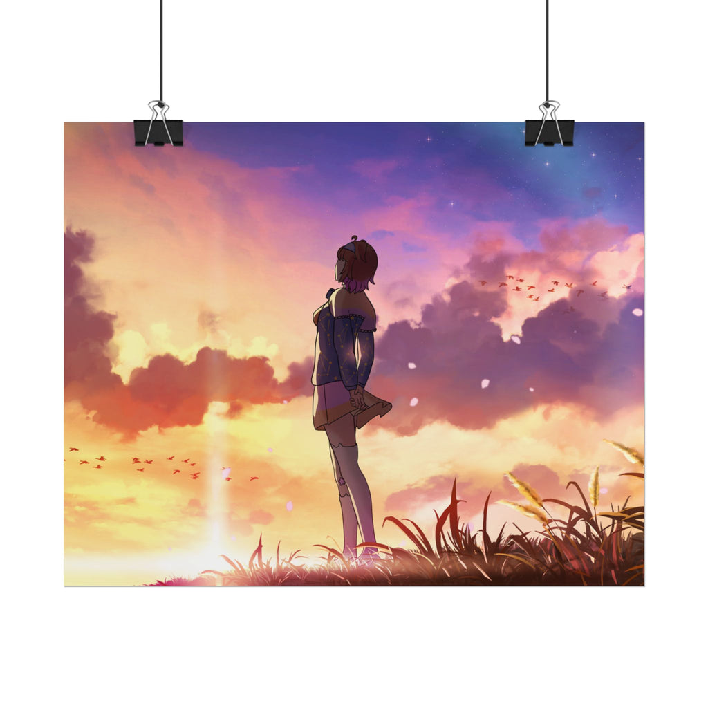 LunarNovaa "Petals at Dusk" Poster