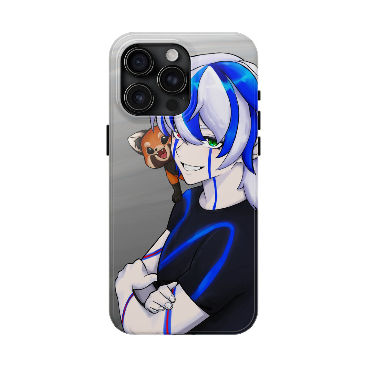 Ray Xash "Red Panda Companion" Phone Case