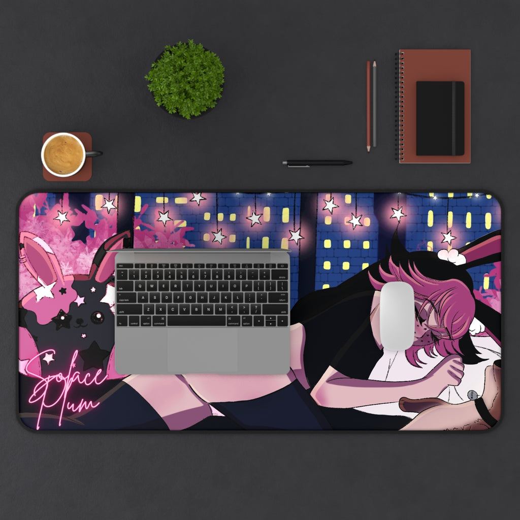 Solace Plum Sleeping Deskmat