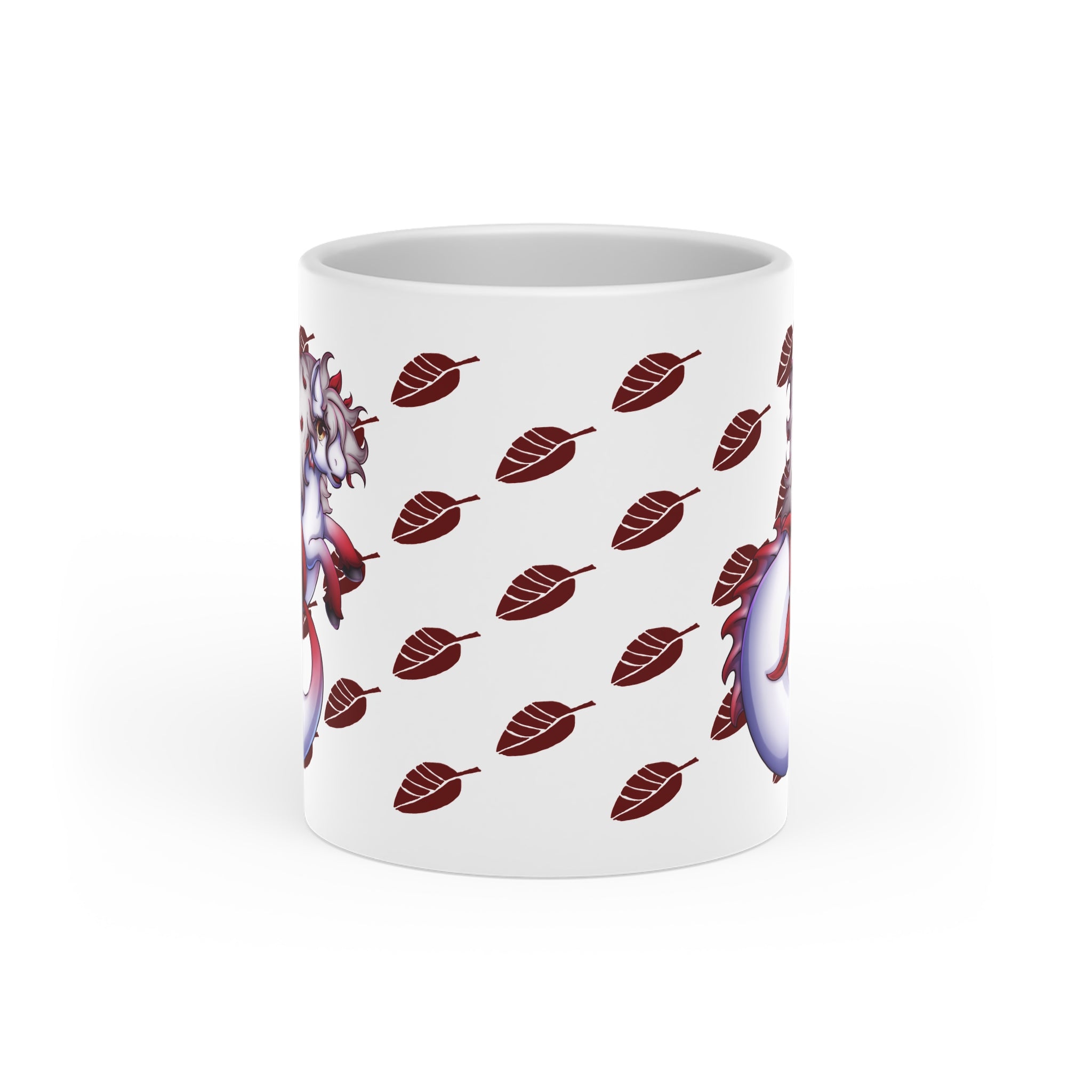 Connla Mascot Heart-Shaped Mug