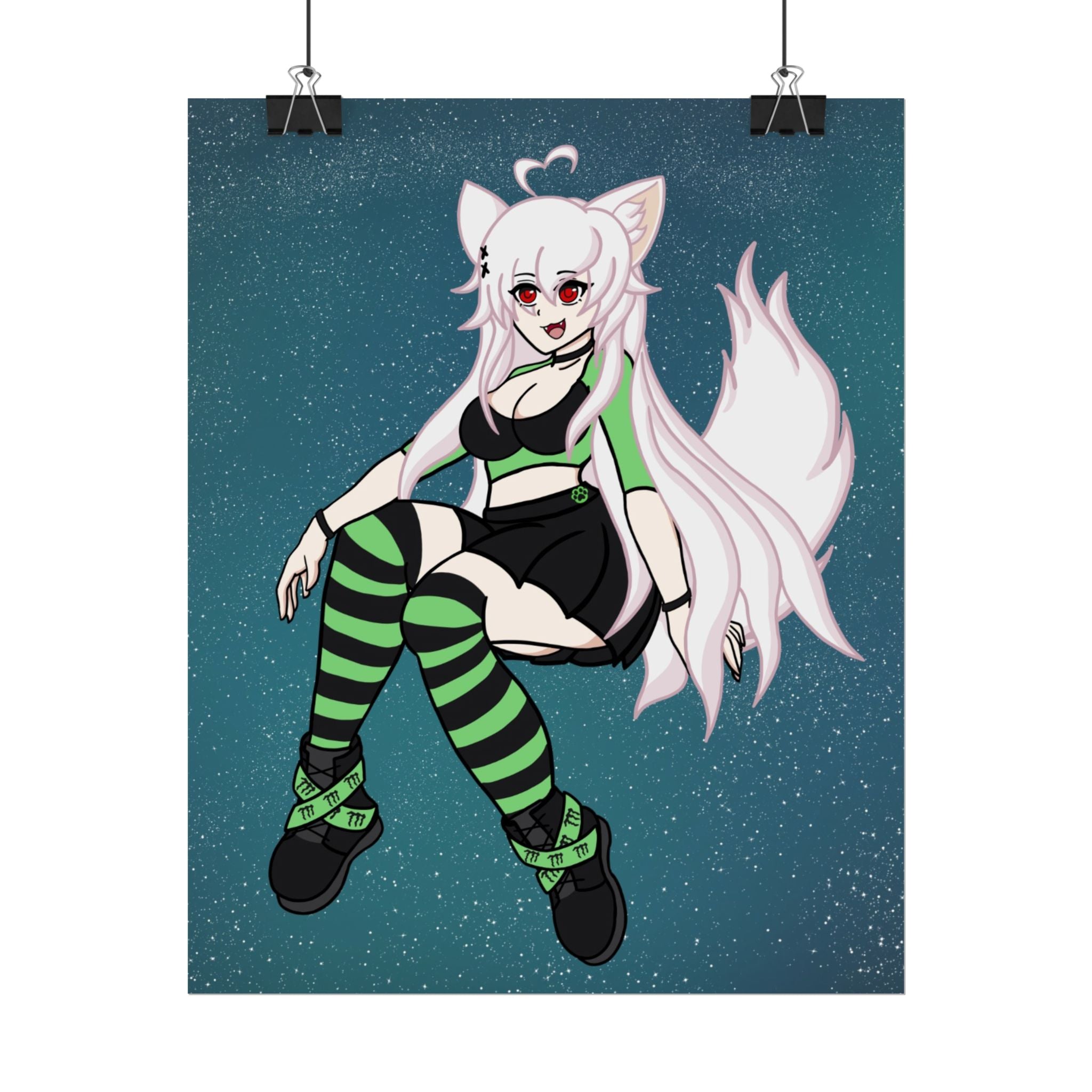 Starry Sky Liz Poster