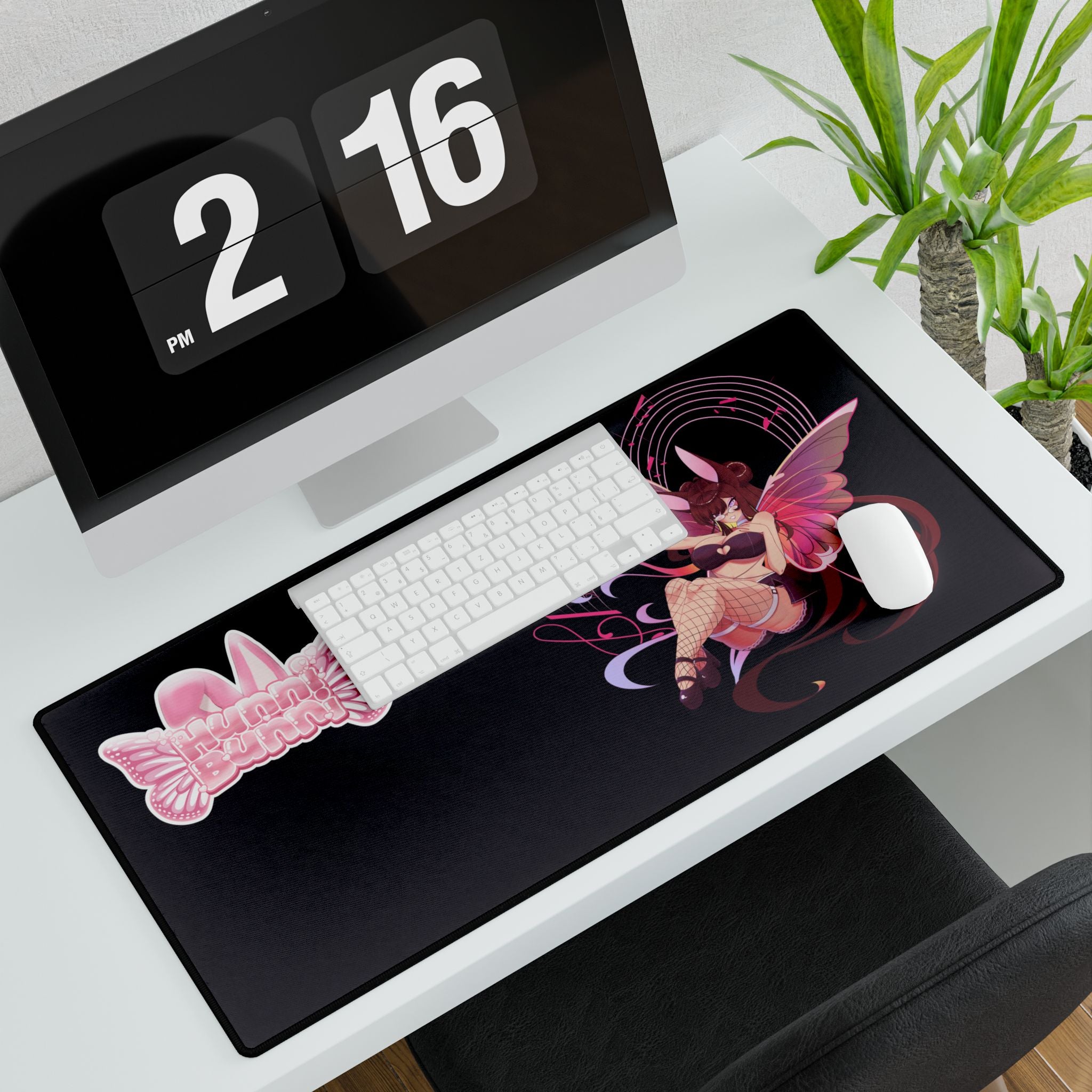 Hunni Bunni "Logo Star" XL Plus Deskmat