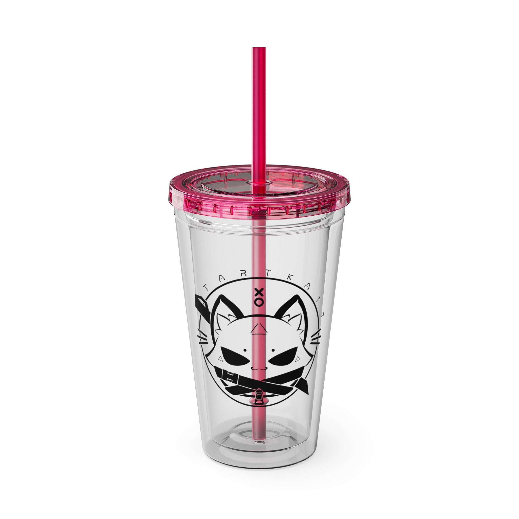 Tartkatt Logo Acrylic Tumbler
