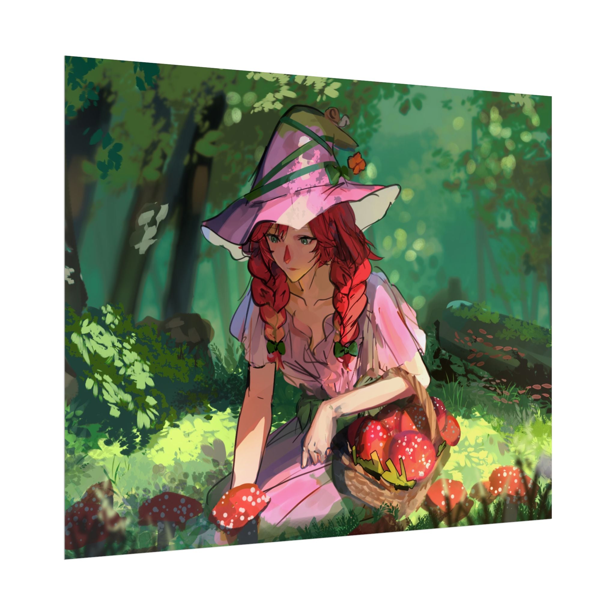 Gnomie "Gardening" Poster