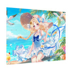 Momo Morning Beach Trip Poster
