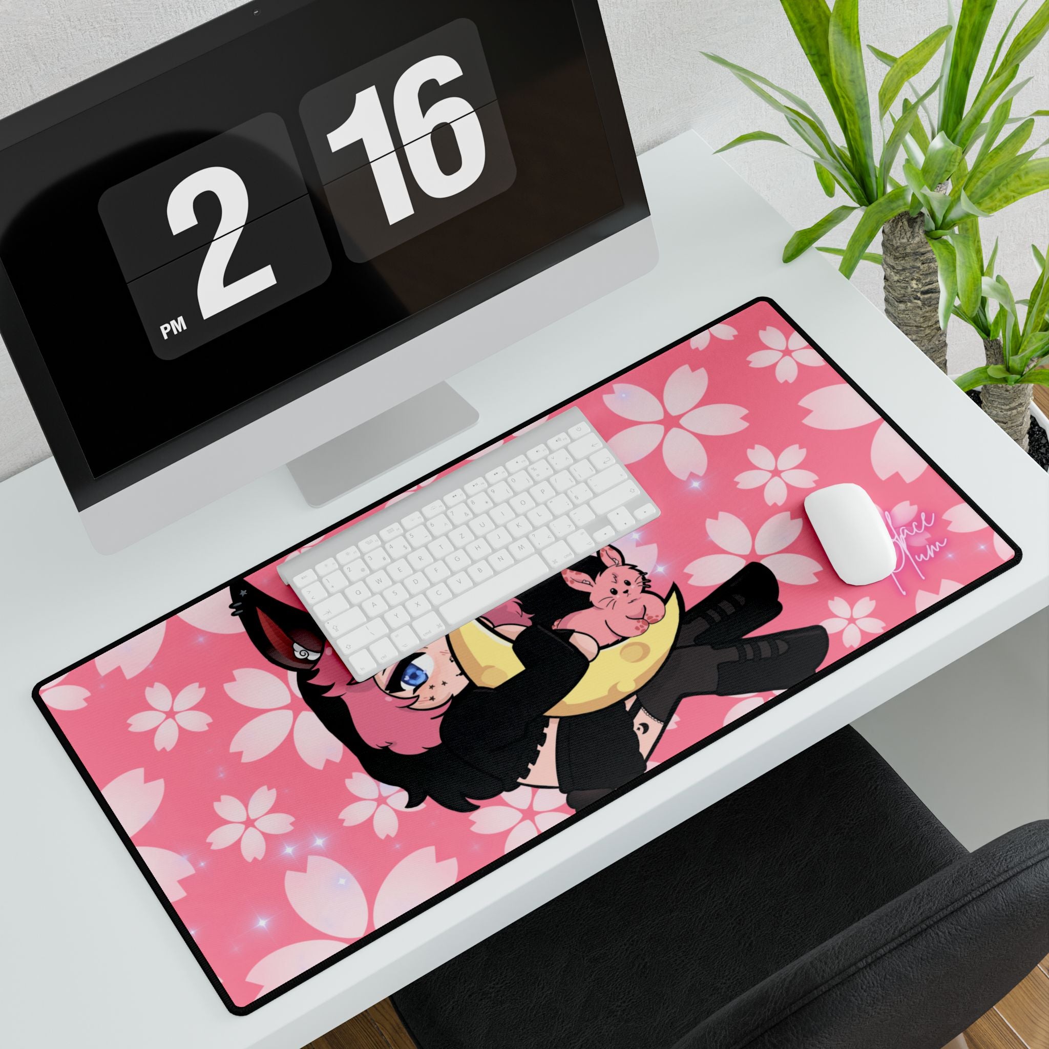 Solace Plum "Chibi" XL Plus Deskmat