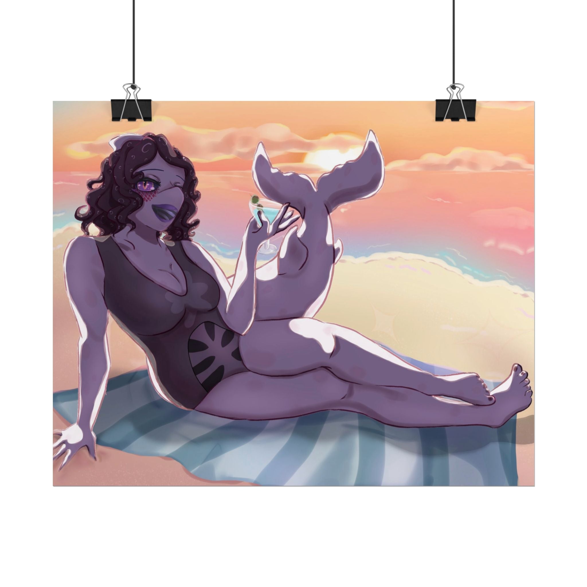 DeepDenizen "Malibu Cheers" Poster