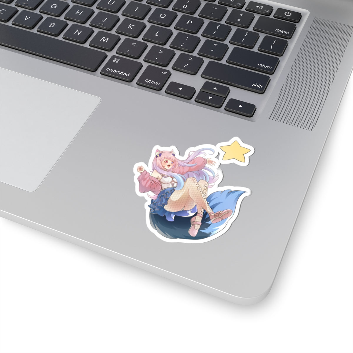 Nighty Neko "Falling Star" Sticker