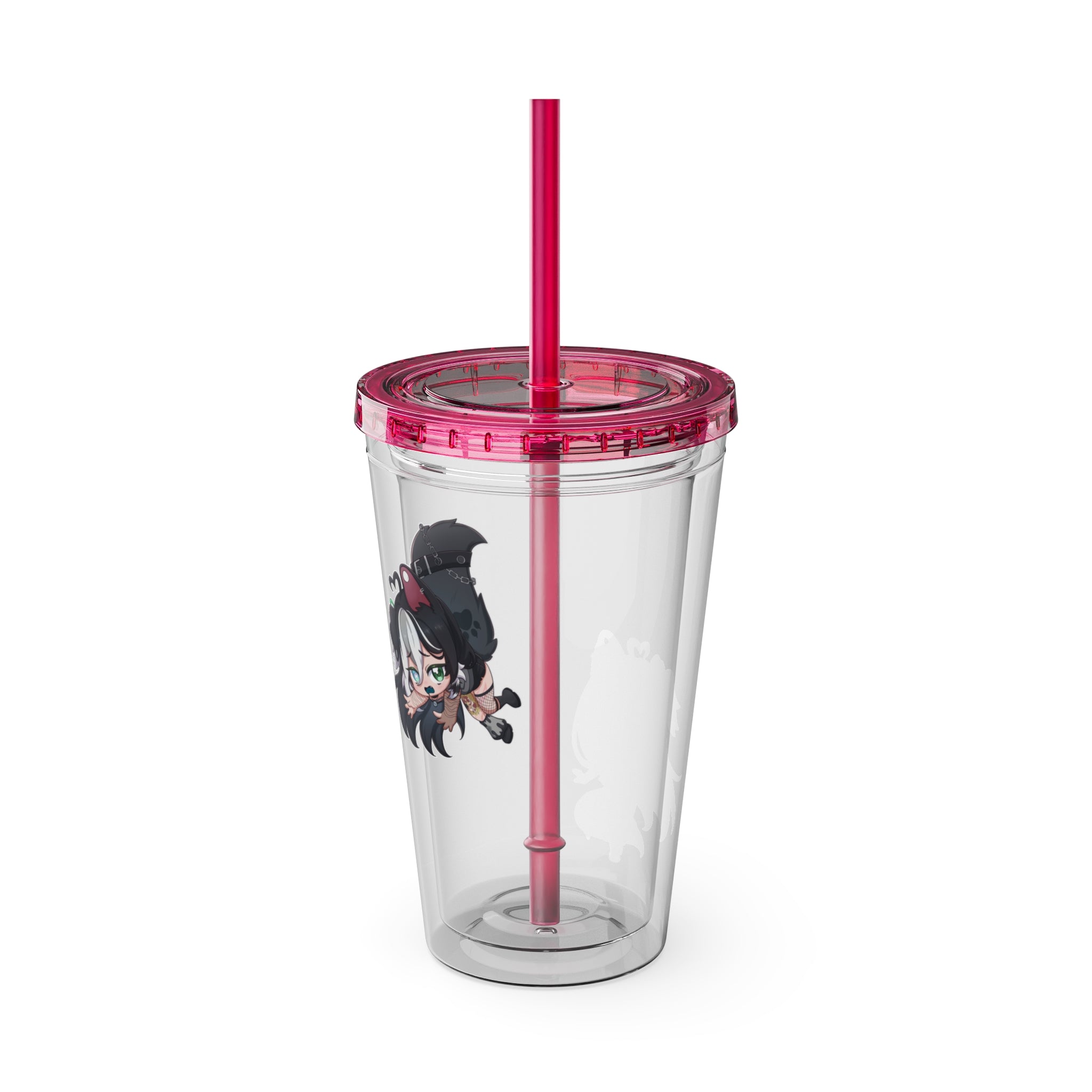 dognamedKats "Chibi Friends" Acrylic Tumbler