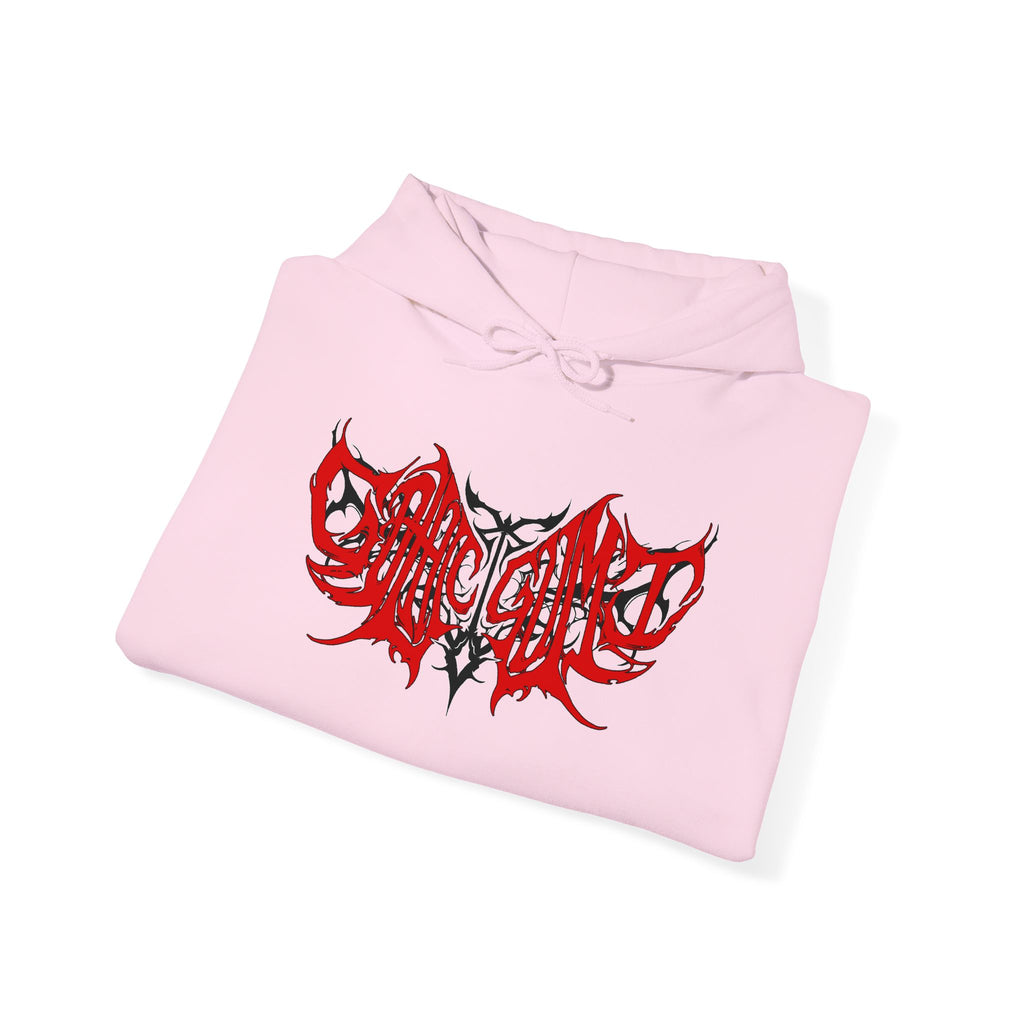 Gothic Gumi Metal Logo Hoodie