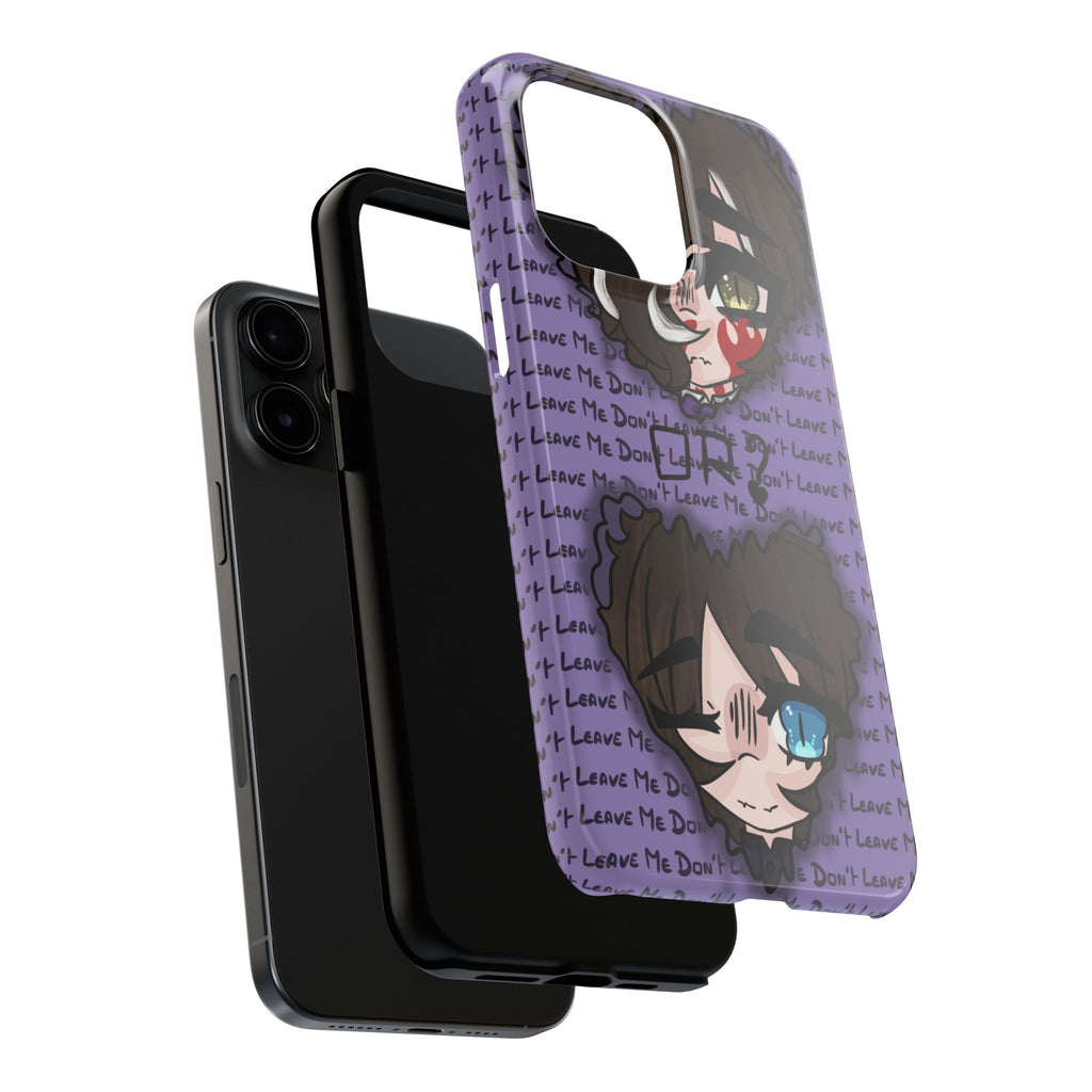Renée Lysobore "Me or Them" Phone Case