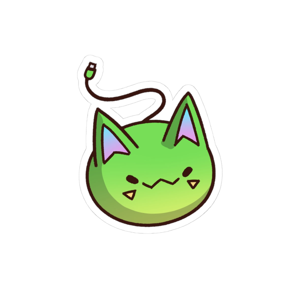 Productful Green :3 Mascot