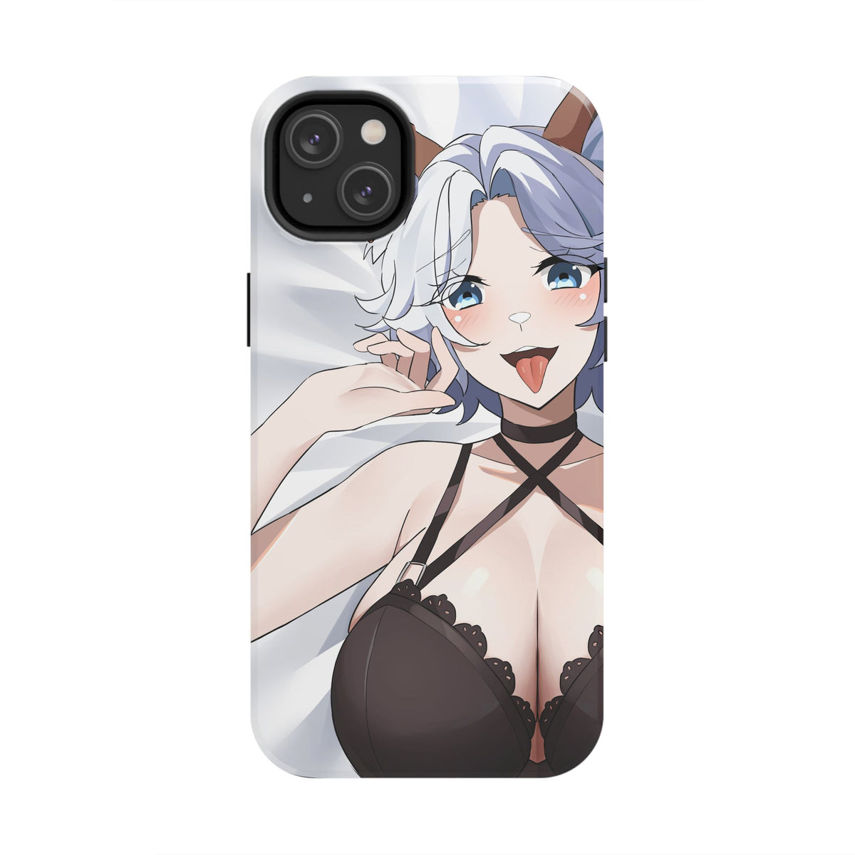 hauntedcorgi "Tongue Out" Phone Case