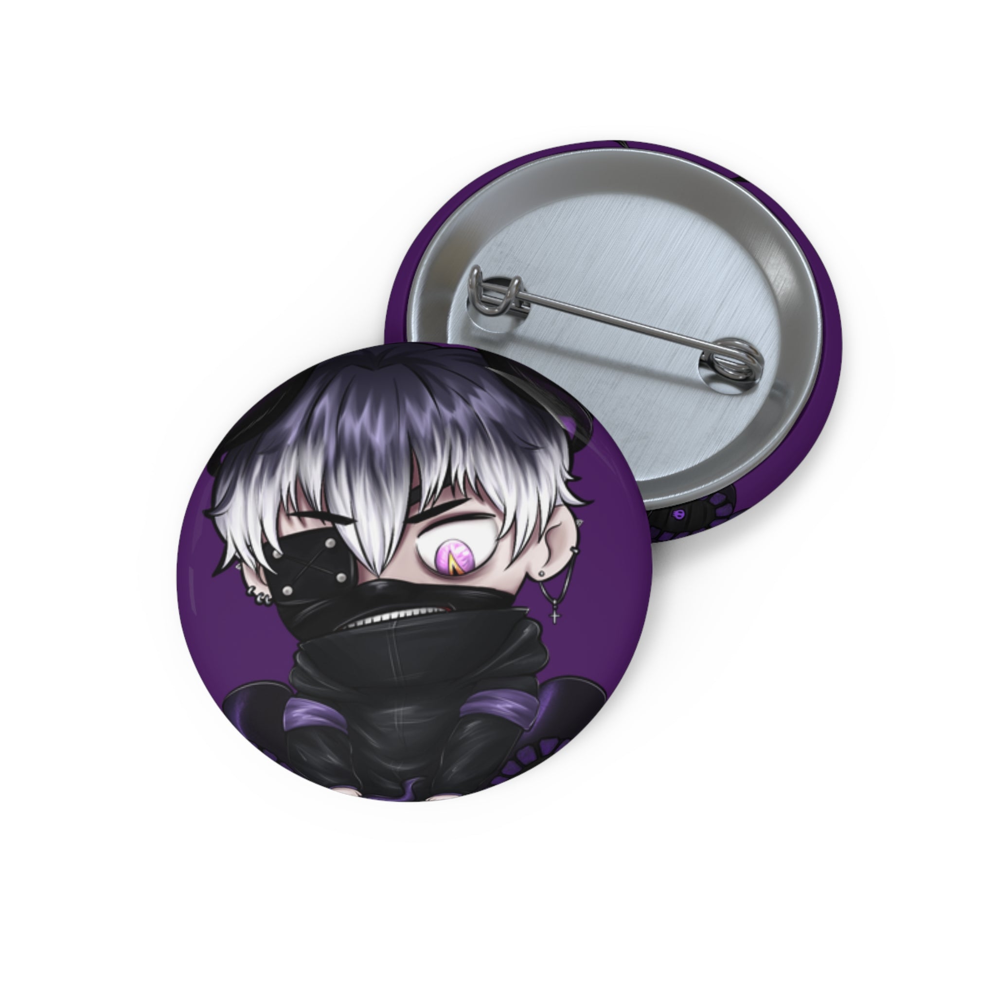 Ghastly Pin Button