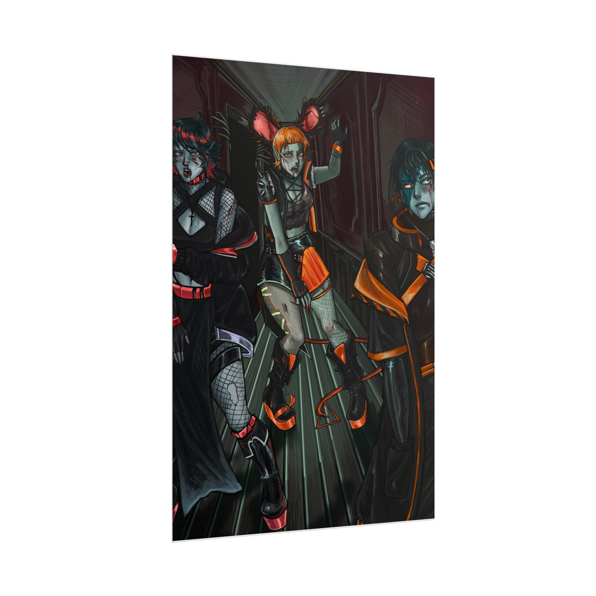 NonbiteyZombie "Infection" Poster - KatDragonz