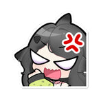Angy Millie Sticker
