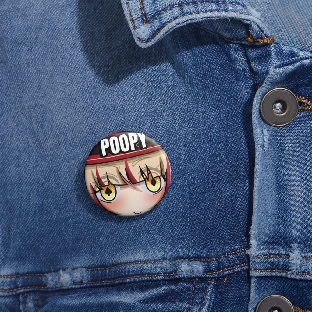 VyliaJesterz Poopy Button Pin