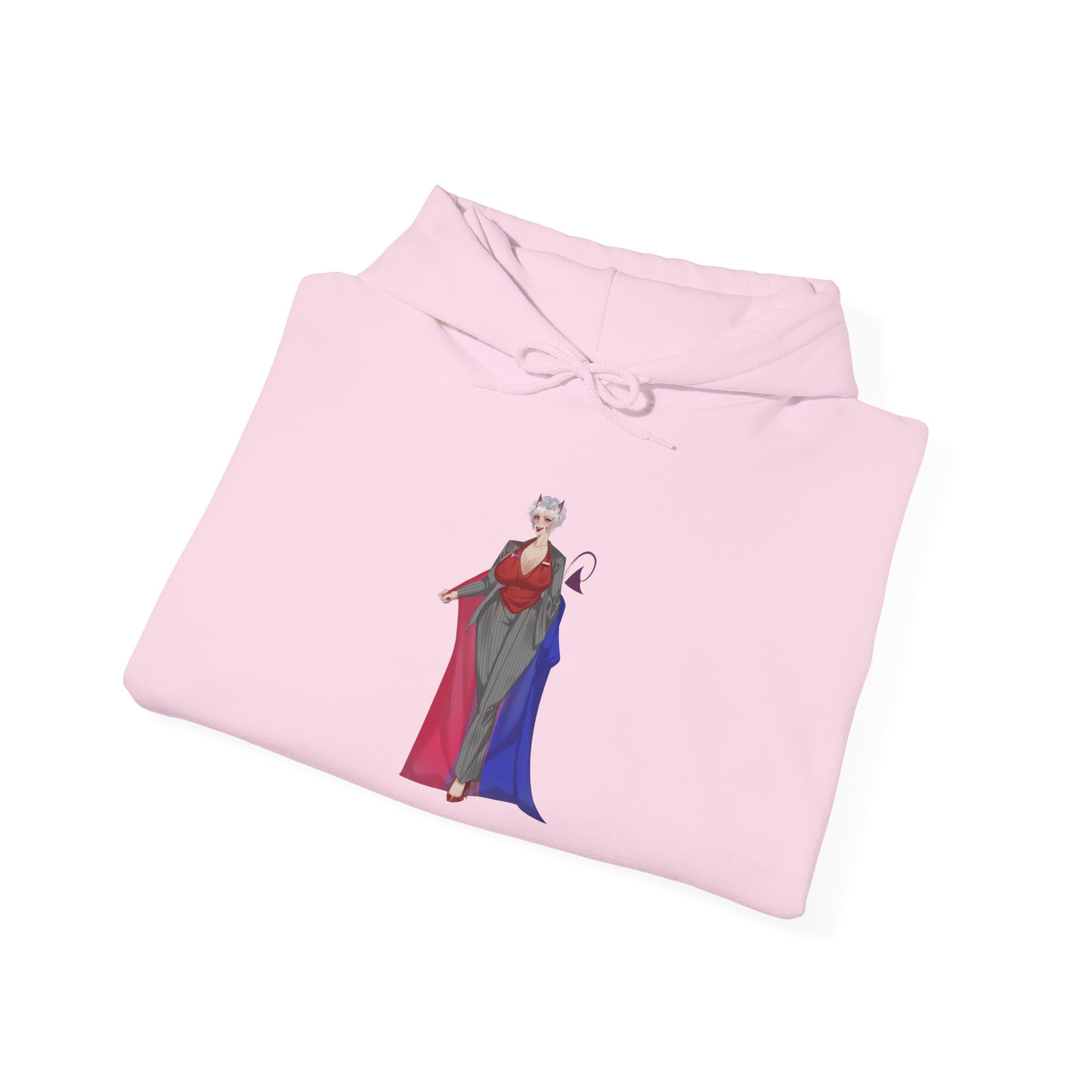 BasicallyVal "Red and Blue" Hoodie