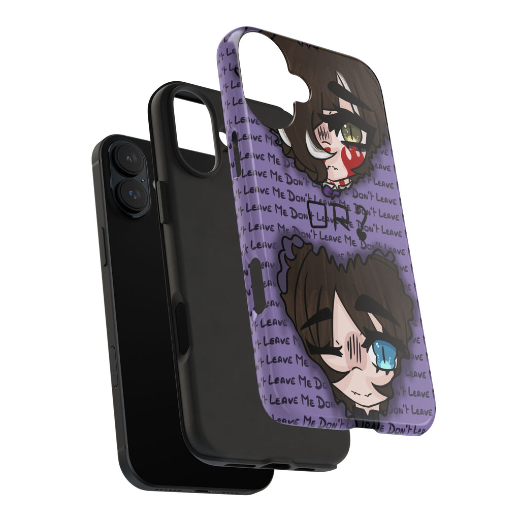 Renée Lysobore "Me or Them" Phone Case