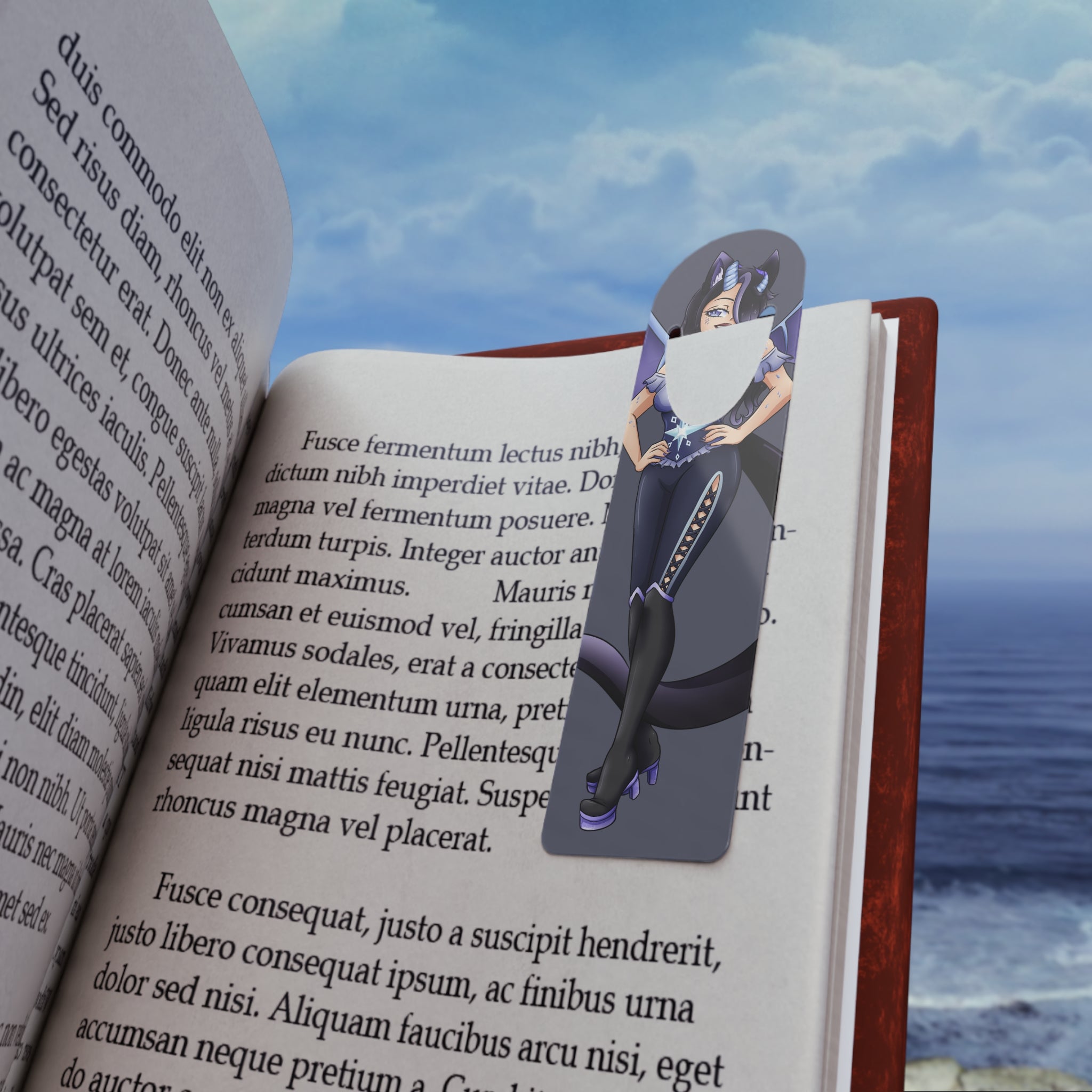 Starry Bean "Dragon Neko" Bookmark