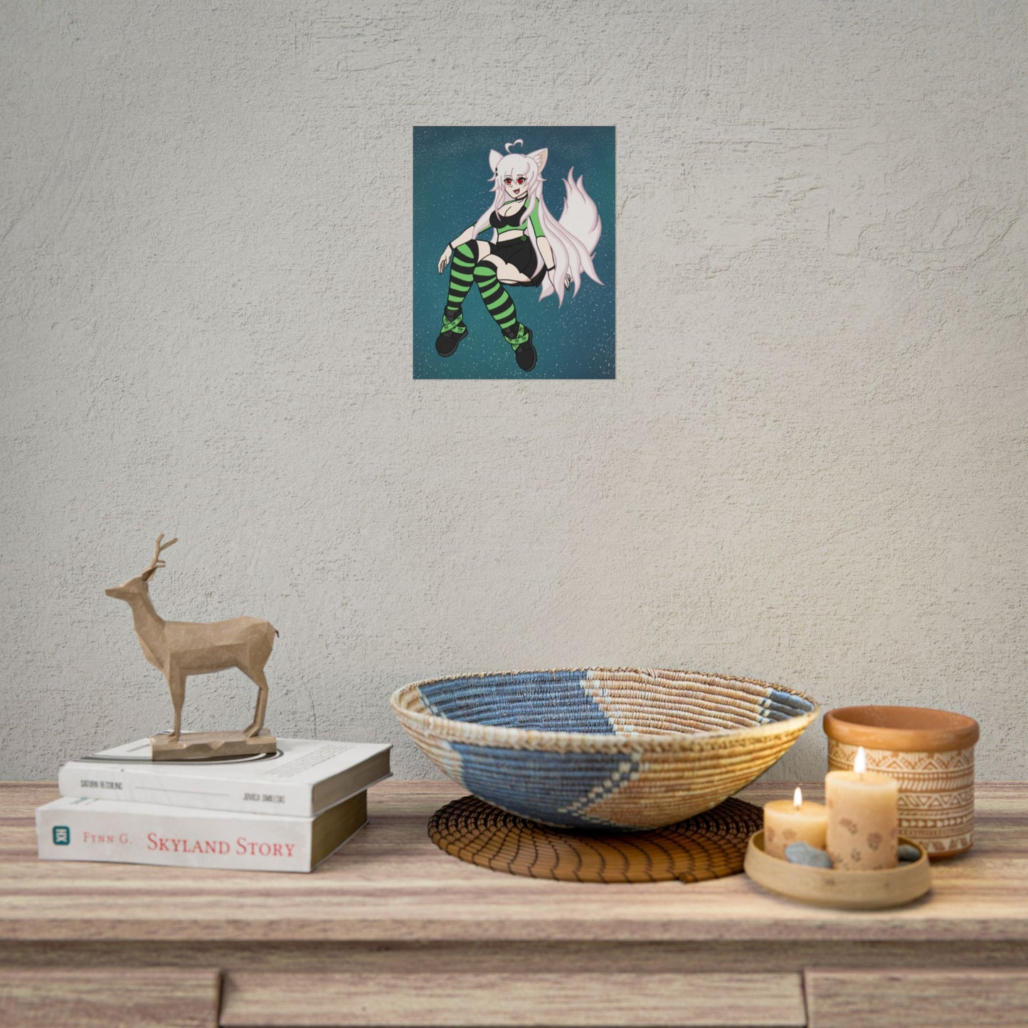 Starry Sky Liz Poster