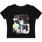 Cute Clown Crop Top