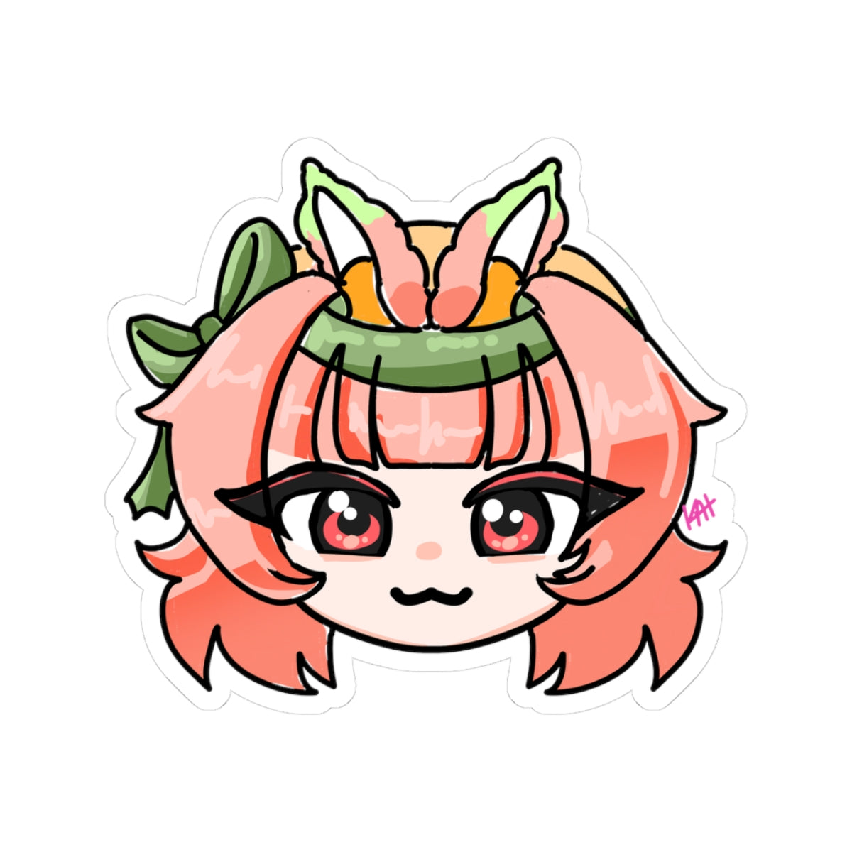 PeachtiiVT "Chibi" Sticker