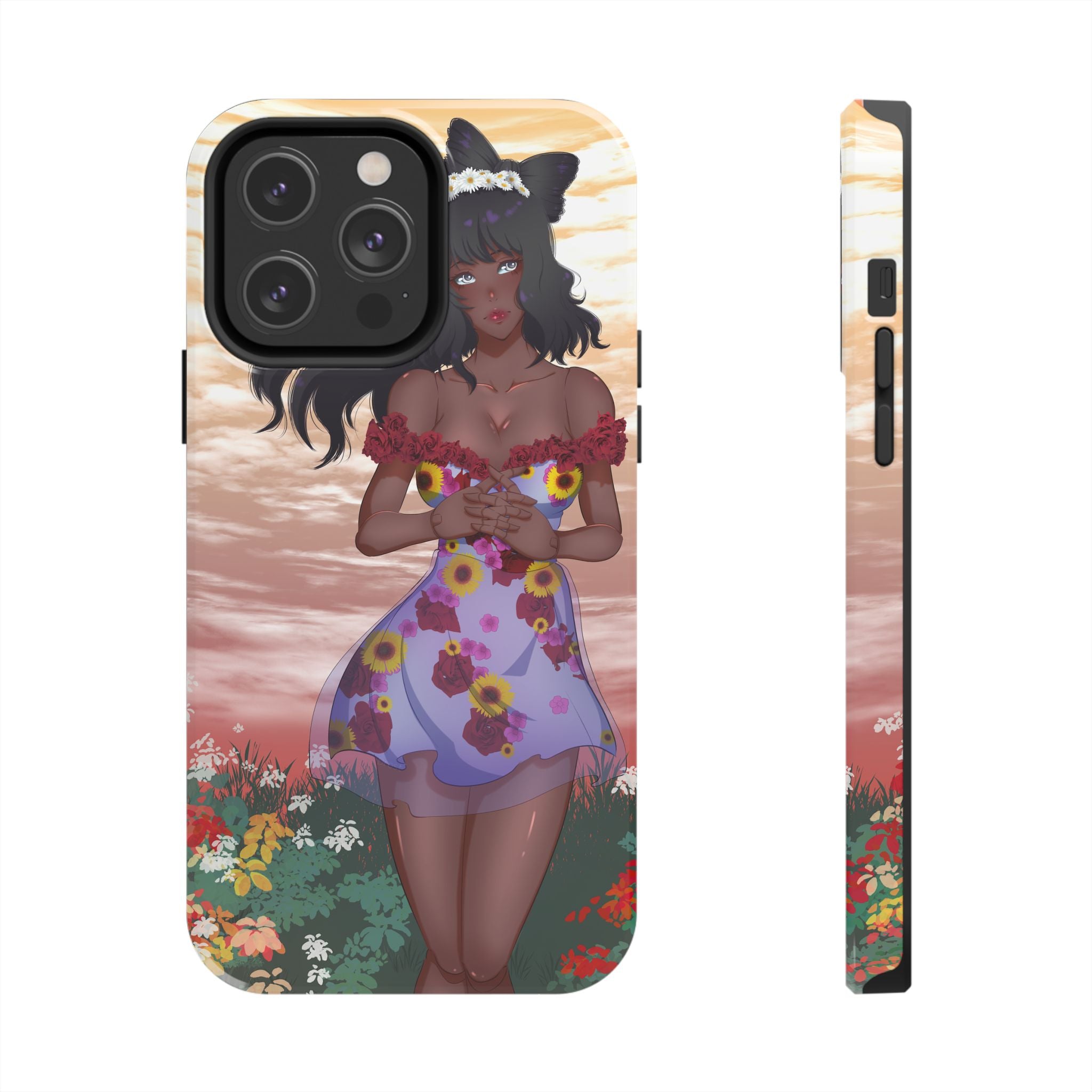 Vinnia Valentine "Rose Graden" Tough Phone Case