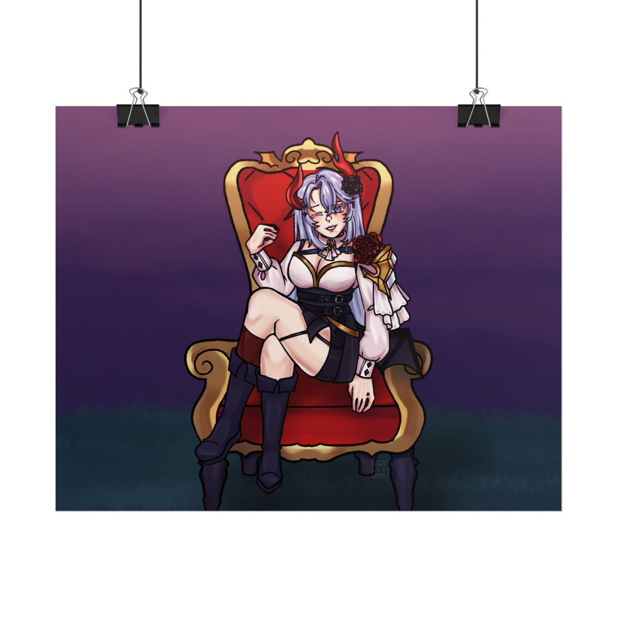 Velorina "Throne" Poster