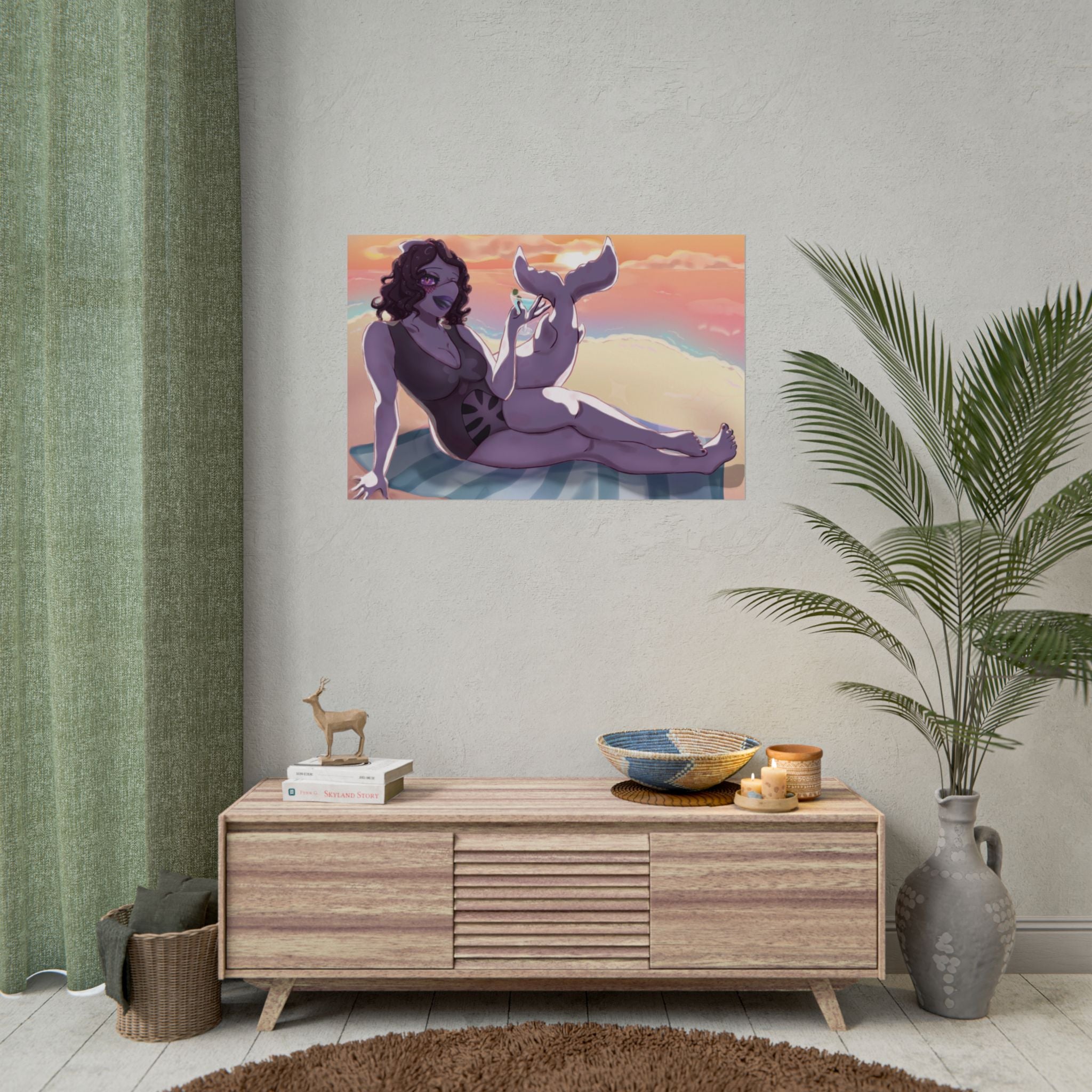 DeepDenizen "Malibu Cheers" Poster