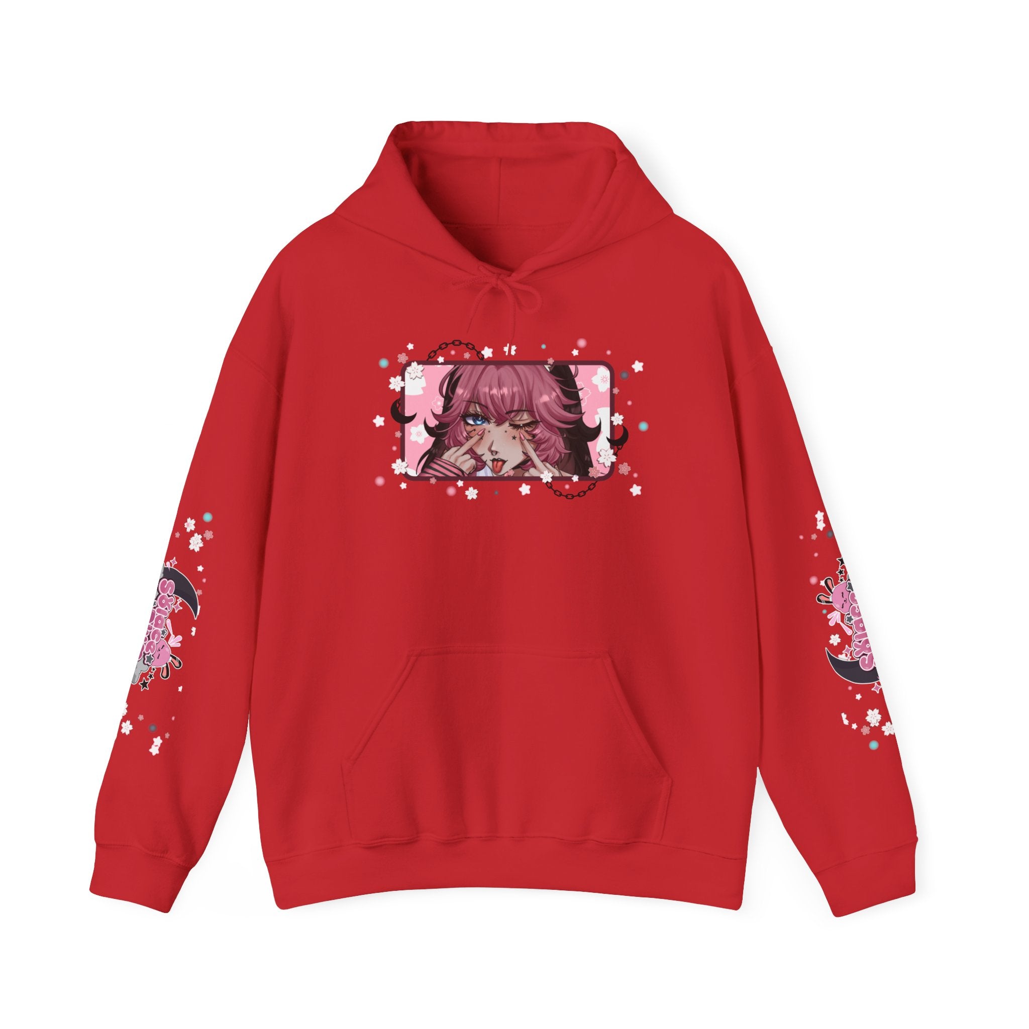 Solace Plum Colored "Blep" Designer Hoodie